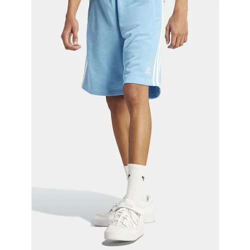 Adidas Športne kratke hlače adicolor 3-Stripes IR8008 Modra Regular Fit