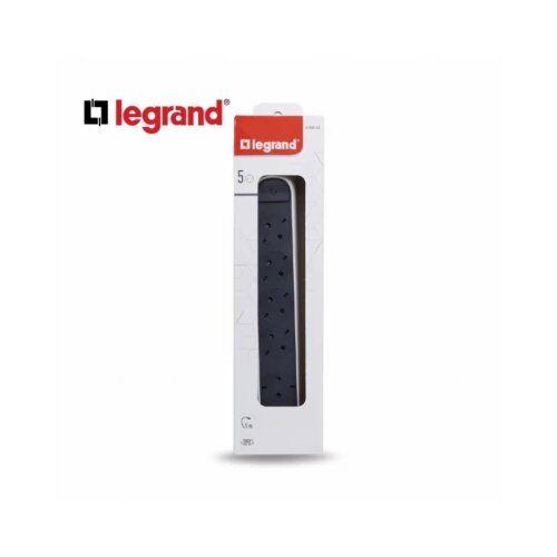 Legrand 694542 produžni blok 5X2P+E 5M (bela/t.siva) Slike