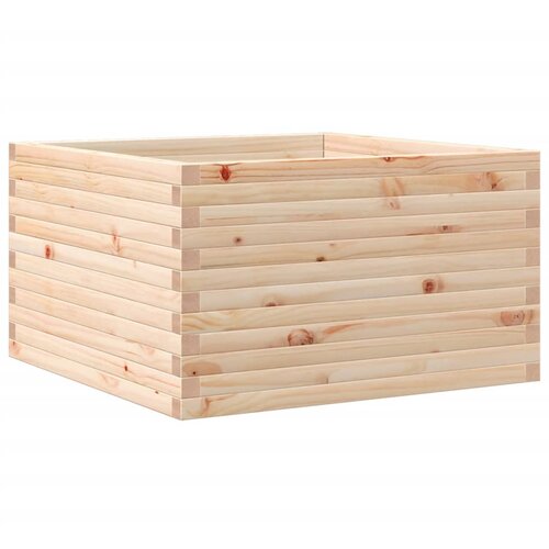 Maison Chic Vrtno cvetlično korito - Cvetlični Lonec 80x80x45,5 cm trdna borovina, (21789164) Slike