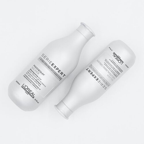 L´Oréal Paris S&eacute;rie expert silver &scaron;ampon za obnavljanje bijele i sijede kose 300 ml za žene Cijene