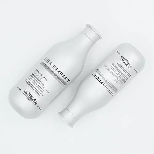 L´Oréal Paris Série expert silver šampon za obnavljanje bijele i sijede kose 300 ml za žene
