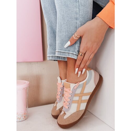 DStreet Sportowe sneakersy damskie RUNLUX kamelowe Cene