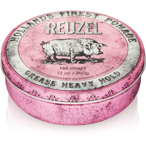 Reuzel Hollands Finest Pomade Grease pomada za lase z močnim utrjevanjem 340 g Slike