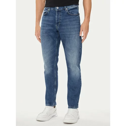 KARL LAGERFELD JEANS Jeans hlače 245D1109 Mornarsko modra Tapered Fit