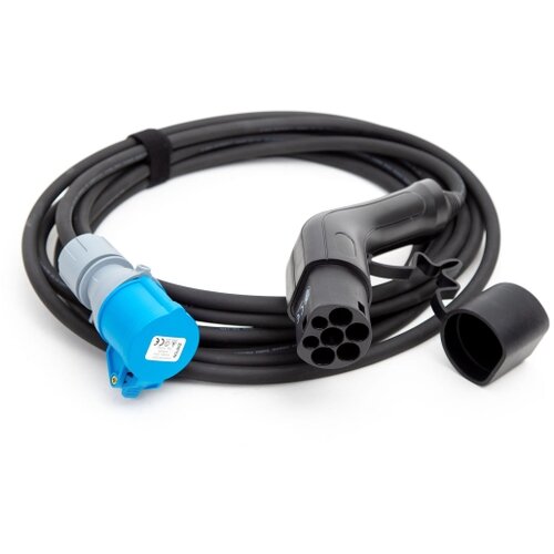  Punjački kabel za električne kamp-prikolice i autodomove, Tip 2, 7 m, 3,6 kW, 16 A Slike