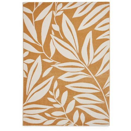 Catherine Lansfield Oker žuti tepih 120x170 cm Sorral Leaves &amp;ndash; Slike