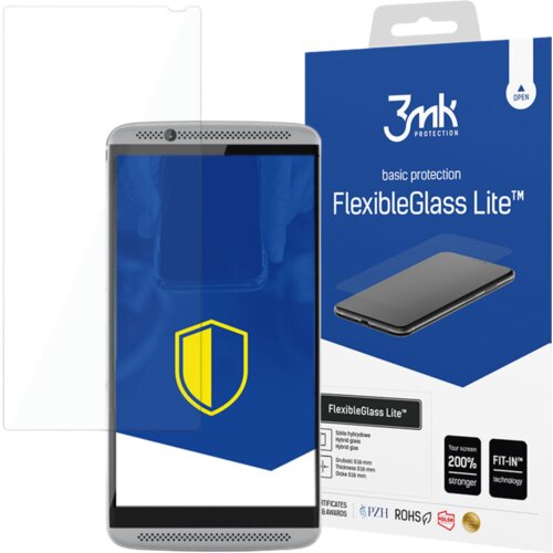 3mk FLEXIBLEGLASS SOLID KALJENO STEKLO ZA ZTE AXON 7 - ZA&amp;Scaron;ČITA ZA EKRAN, (21999505) Slike