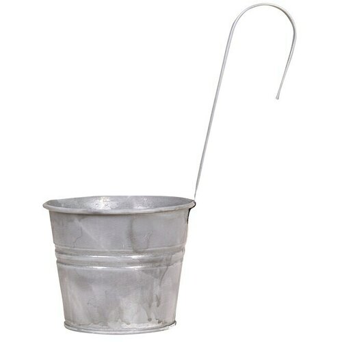  Okrugla tegla za biljke (Ø x V: 13,5 x 29 cm, Metal) Cijene