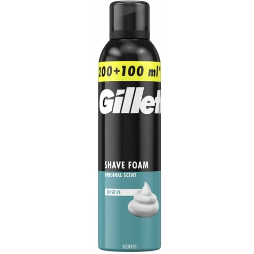 Gillette classic sensitive pjena za brijanje 300 ml