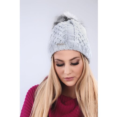 Fasardi Light gray winter hat Slike
