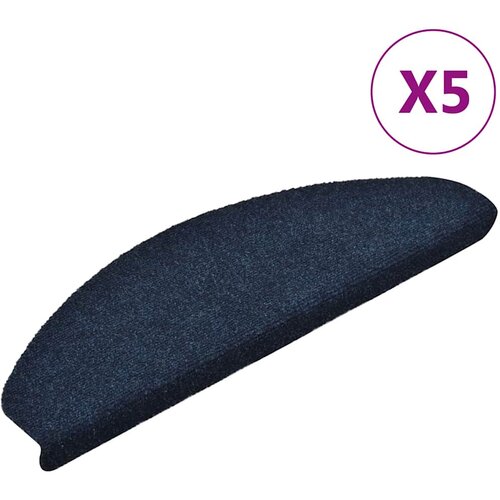 Maison Chic Samolepilne Preproga, Ruge za stopnice 5 kosov mor. modre 65x21x4 cm, (22122272) Cene