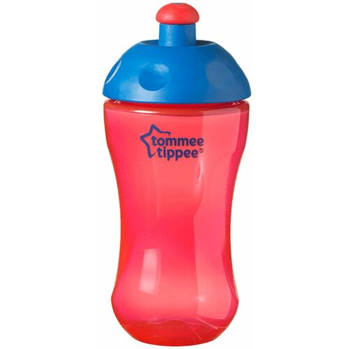 Tommee Tippee Sportska boca FreeFlow 300ml,12m+ crvena Cene