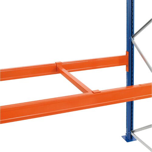 SCHULTE Nosilci, 1 par, poglobljena izvedba, oranžne barve, za globino okvirja 1100 mm Cene