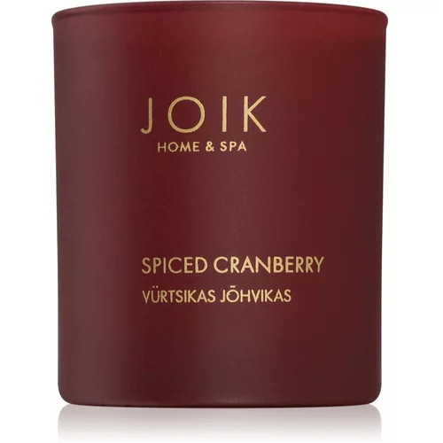 JOIK Organic Home & Spa Spiced Cranberry mirisna svijeća 150 g