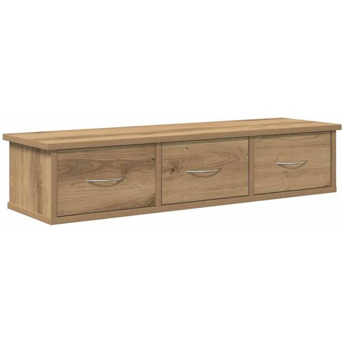 Maison Chic Stenska omarica - Zidna omarica artisian hrast 88x26x18,5 cm inženirski les iu996, (22062948) Cene