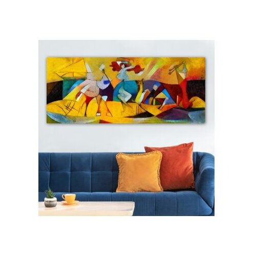 WALLXPERT Slika na zidu na platnu 50x120cm Cijene