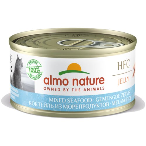 Almo Nature konzerva za mačke sa ukusom morskih plodova hfc grain free 70g Slike