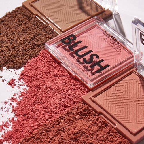 LAMEL OhMy Blush Cheek Colour kompaktno rdečilo z mat učinkom odtenek 403 3,8 g Slike
