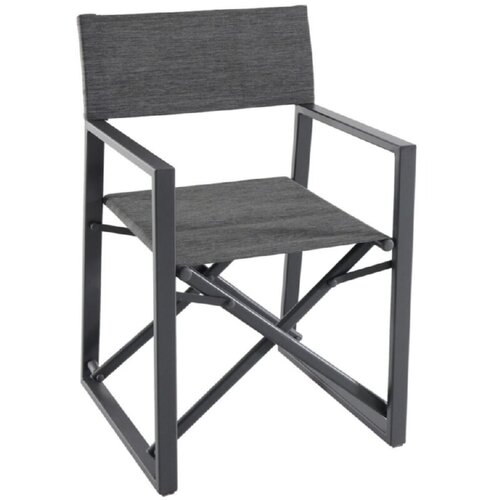 SUNFUN maja vrtna stolica (&amp;scaron; x d x v: 55 x 53 x 85 cm, antracit, preklopno) Slike