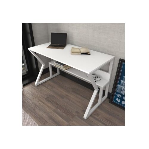 Hanah home wake - white white study desk Cene