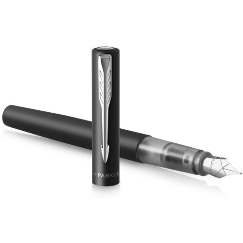 Parker Vector XL Metallic Black C.C. Roller Ball F Slike