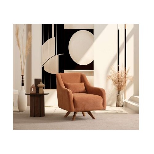 Atelier Del Sofa fotelja sa visokim naslonom hera orange Slike