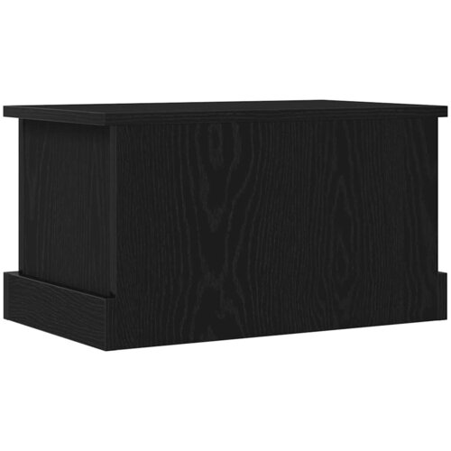  Kutija za spremanje s pohranom Crni hrast 50 x 30 x 28 cm Slike