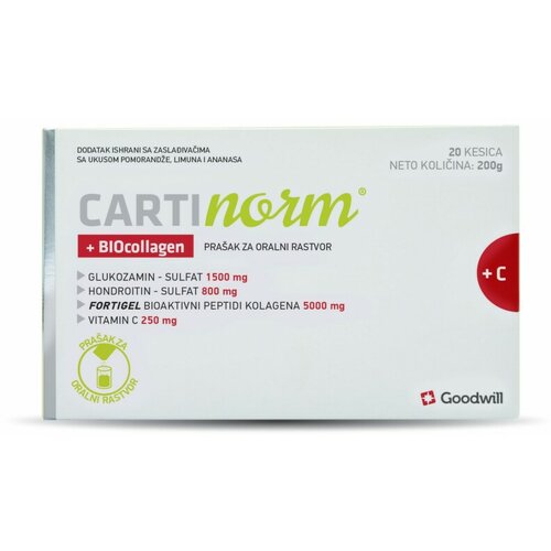 Cartinorm + biocollagen, 20 kesica Slike
