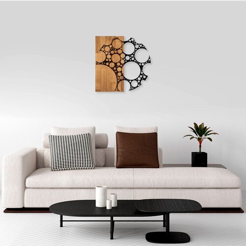 Wallity Zidna dekoracija MA-284, 58 x 58 cm, Smeđa Cene
