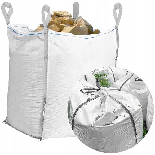 springos big bag vreća 1200 l, nosivost 1000 kg, 90 x 90 x 145 cm Cijene