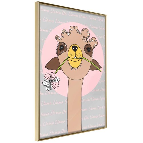  Poster - Cute Llama 40x60 Slike