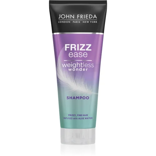 John Frieda Frizz Ease Weightless Wonder šampon za zaglađivanje za neposlušnu i anti-frizz kosu 250 ml