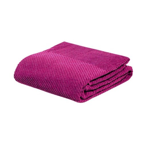 Dekordom Frotir prekrivač zig zag grande 200x210 - burgundi ( 025226 ) Cene
