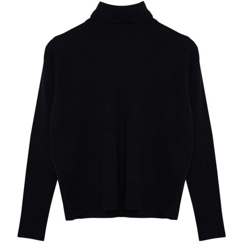 Trendyol Black Wool Turtleneck Knitwear Sweater Slike