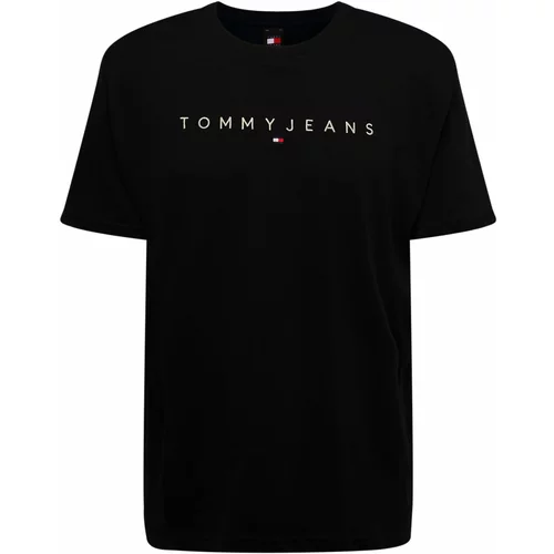 Tommy Jeans Majica mornarska / rdeča / črna / bela