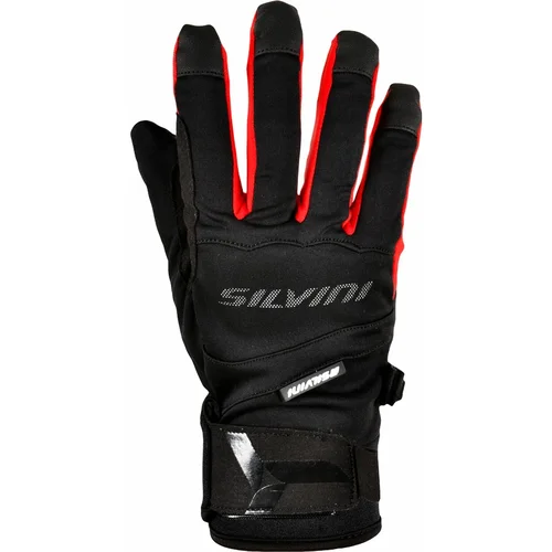 Silvini Cycling gloves Fusaro black-red, XL