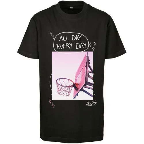 MT Kids Children's black t-shirt for the whole day every day