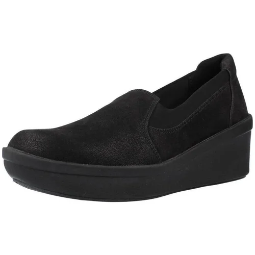 Clarks STEP ROSE MOON BLACK Crna