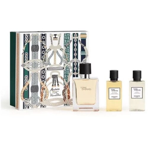 Terre d'hermes men gift set edt 50ml, sg 40ml, as 40ml Slike