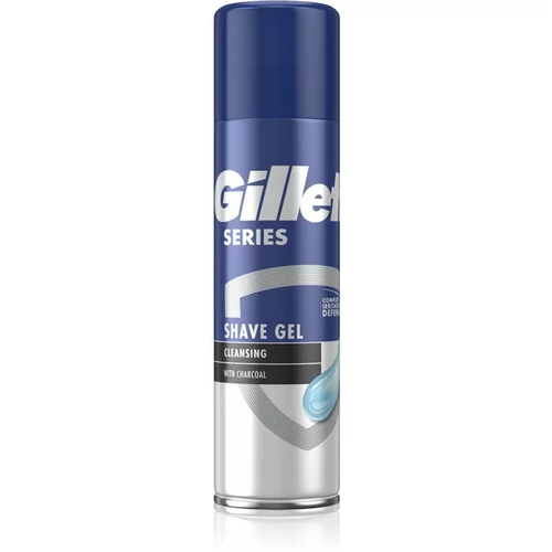 Gillette Series Cleansing gel za britje za moške 200 ml