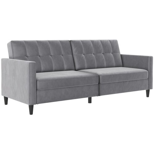 Støraa Svijetlo siva baršunasti sofa 203 cm Hartford – Cijene