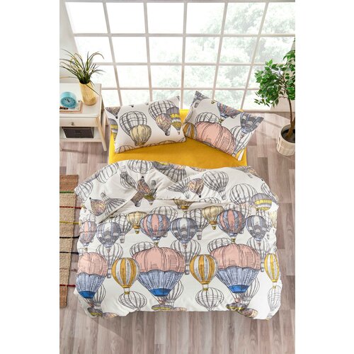 Hanah home komplet posteljine Cappadocia, 160x220cm, Bela Slike