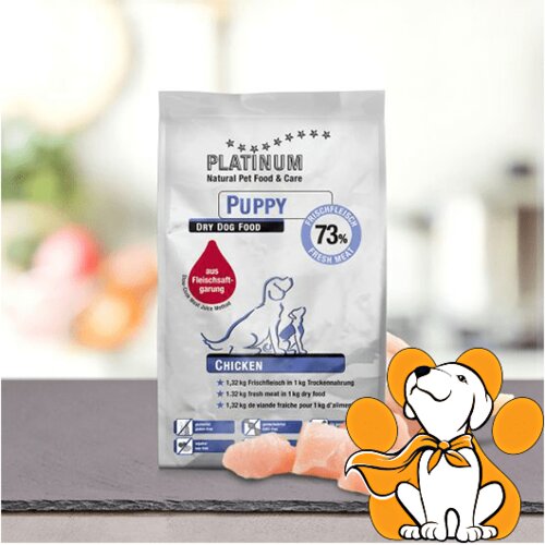 Platinum Suva hrana za štence Piletina 1,5kg Cene