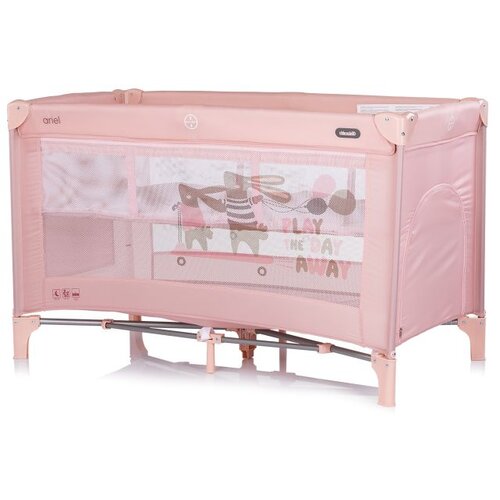 Chipolino putni krevetić Ariel Powder Pink Slike