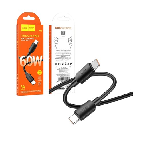 hoco. X96 HYPER 60W TYPE-C U TYPE-C KABEL 1M (BLACK) Cijene