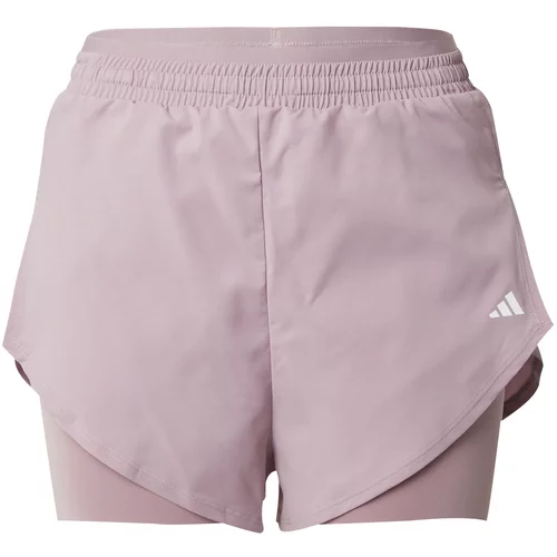 Adidas Sportske hlače 'Designed For Training 2In1' rosé / bijela