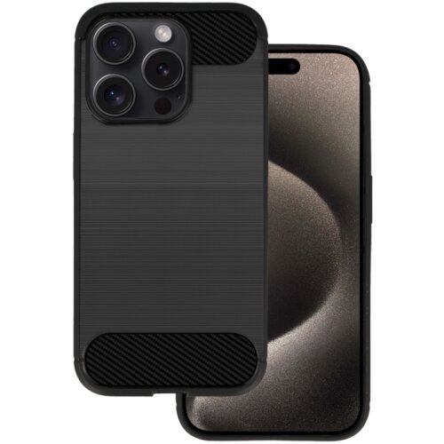  ZAŠTITNA MASKA CARBON ZA IPHONE 15 PRO MAX CRNA Cene