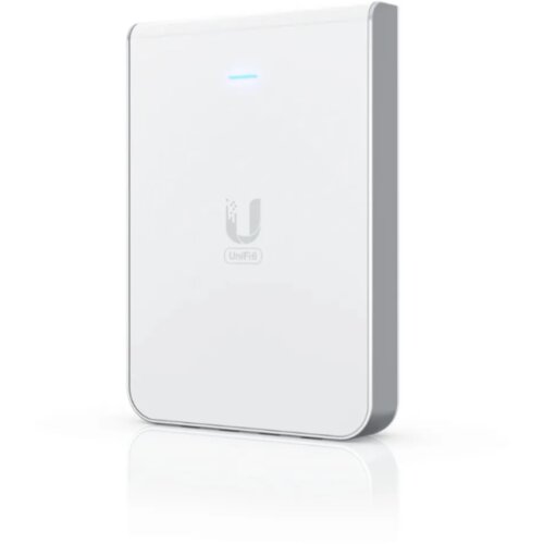 Ubiquiti U6-IW UNIFI6 IN-WALL WALL-MOUNT WIFI6 AP WITH BUILT-IN GBE POE SWITCH Cene