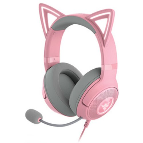 Razer Slušalice sa mikrofonom Kraken Kitty V2 - Roze RGB Cene