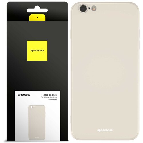 Spacecase SILIKONSKI OVITEK ZA IPHONE 6 6S PLUS BONE Z ZAŠČITO, (21962850) Cene